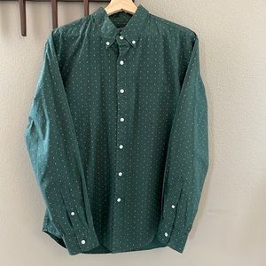 JCrew Green Button Down Shirt - size L